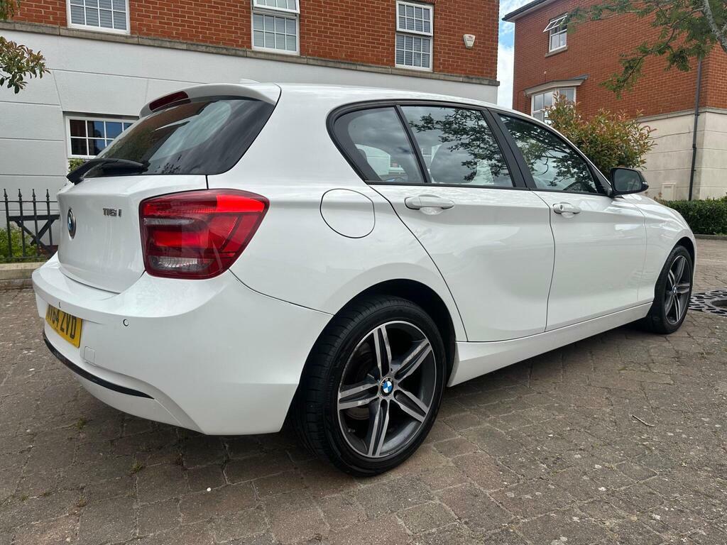 BMW 1 Series 1.6 116I Sport Euro 6 S S White #5