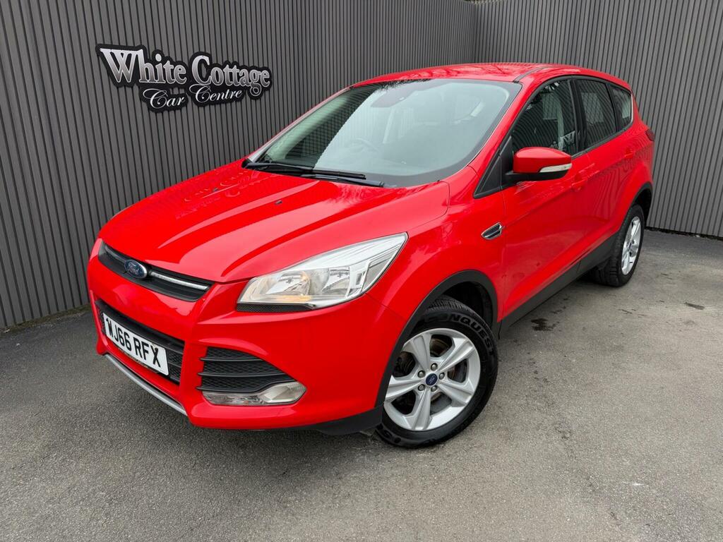 Ford Kuga Suv 2.0 Tdci Ecoblue Zetec Awd Euro 6 Ss 2 WJ66RFX Red #4