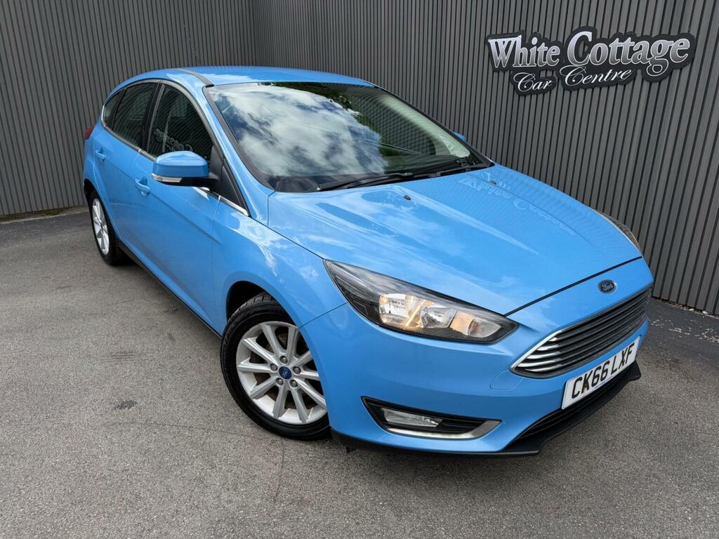 Ford Focus Hatchback 1.5 Tdci Titanium Euro 6 Ss 2016 Blue
