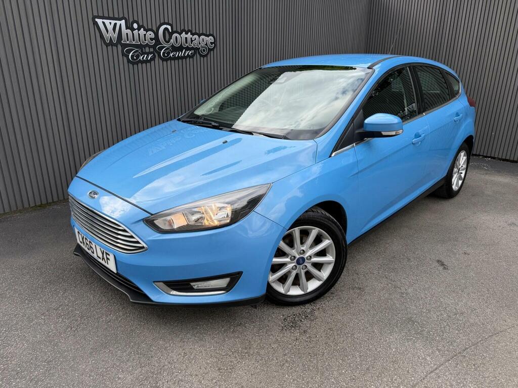 Ford Focus Hatchback 1.5 Tdci Titanium Euro 6 Ss 2016 CK66LXF Blue #3