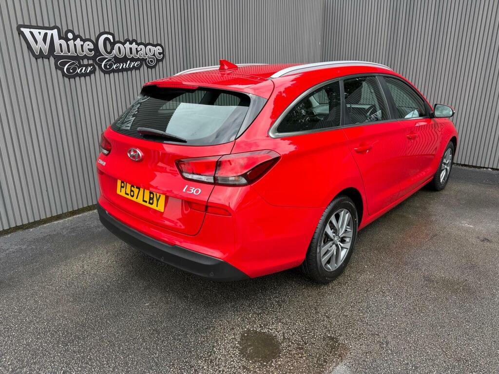 Hyundai I30 Estate 1.0 T-gdi Se Tourer Euro 6 Ss 2018 PL67LBY Red #2