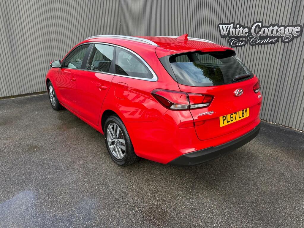 Hyundai I30 Estate 1.0 T-gdi Se Tourer Euro 6 Ss 2018 PL67LBY Red #3