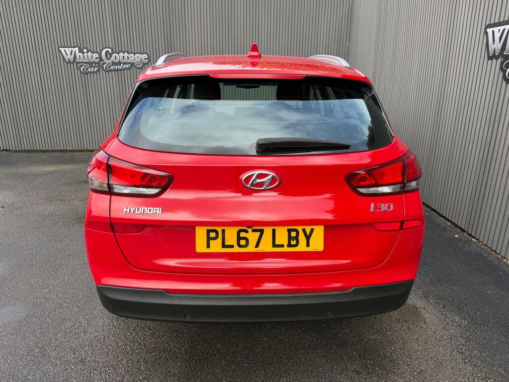 Hyundai I30 Estate 1.0 T-gdi Se Tourer Euro 6 Ss 2018 PL67LBY Red #6