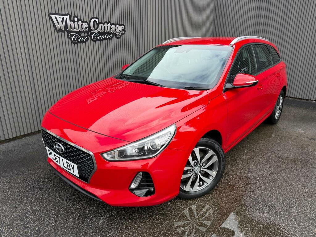 Hyundai I30 Estate 1.0 T-gdi Se Tourer Euro 6 Ss 2018 PL67LBY Red #4