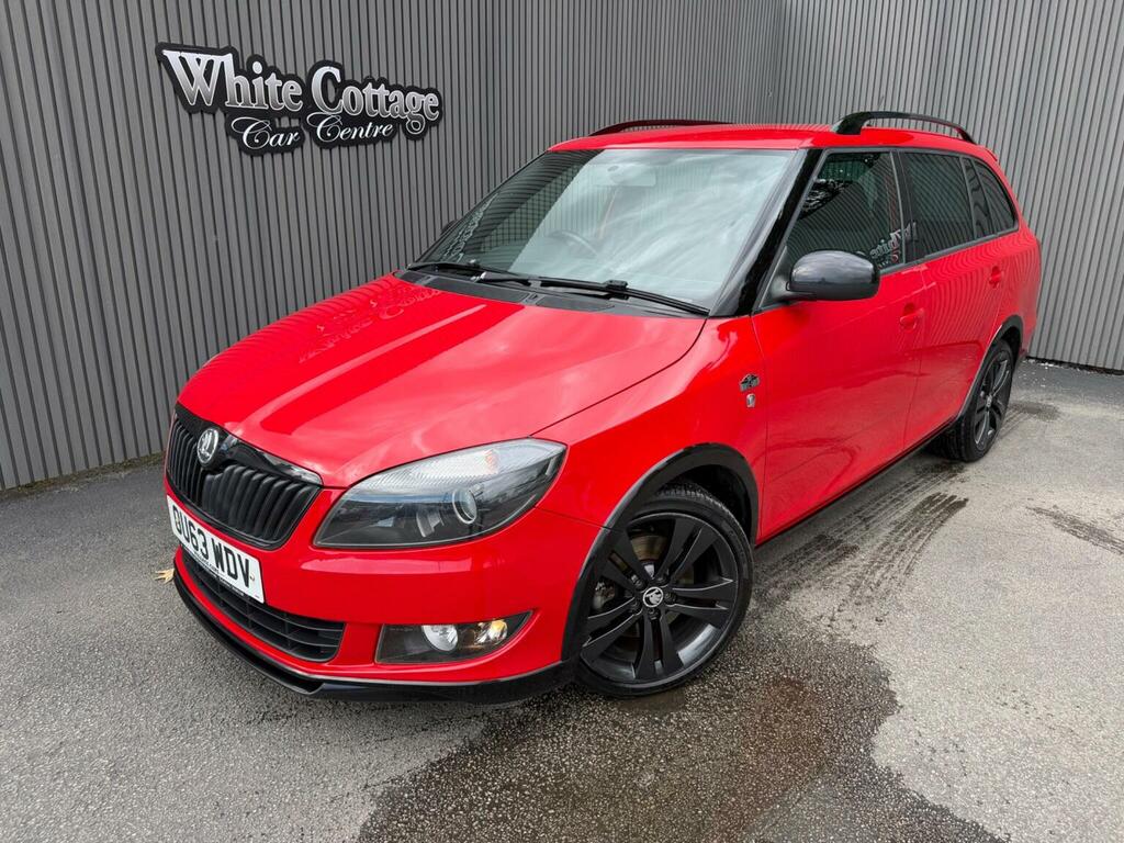 Skoda Fabia Estate 1.2 Tsi Monte Carlo Tech Euro 5 20136 OU63WDV Red #4