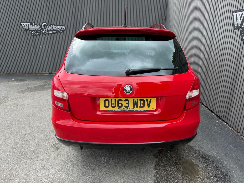 Skoda Fabia Estate 1.2 Tsi Monte Carlo Tech Euro 5 20136 OU63WDV Red #6