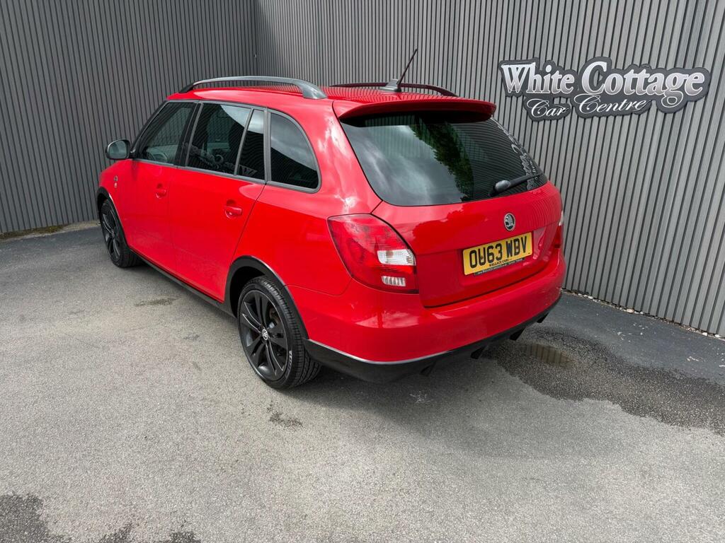 Skoda Fabia Estate 1.2 Tsi Monte Carlo Tech Euro 5 20136 OU63WDV Red #3