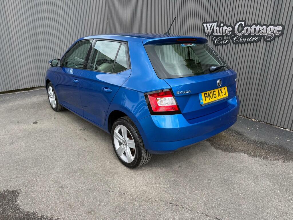 Skoda Fabia Hatchback 1.2 Tsi Se L Dsg Euro 6 Ss 2016 Blue #3