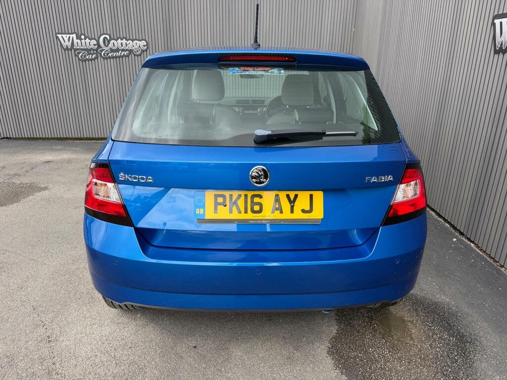 Skoda Fabia Hatchback 1.2 Tsi Se L Dsg Euro 6 Ss 2016 Blue #6