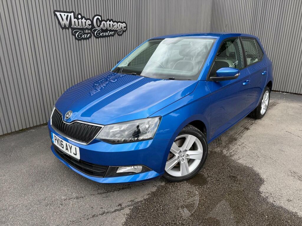 Skoda Fabia Hatchback 1.2 Tsi Se L Dsg Euro 6 Ss 2016 Blue #4
