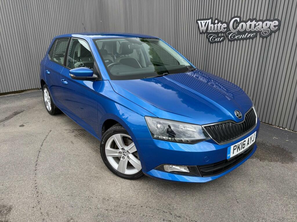 Skoda Fabia Hatchback 1.2 Tsi Se L Dsg Euro 6 Ss 2016 Blue