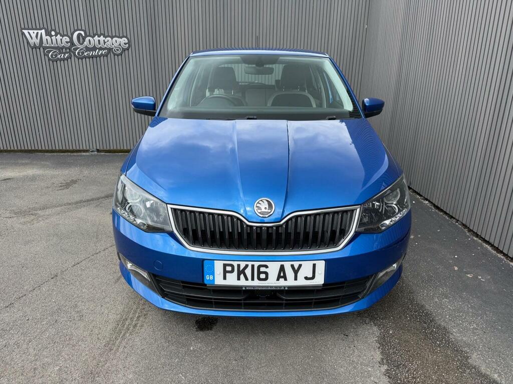 Skoda Fabia Hatchback 1.2 Tsi Se L Dsg Euro 6 Ss 2016 Blue #5