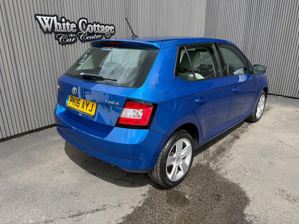 Skoda Fabia Hatchback 1.2 Tsi Se L Dsg Euro 6 Ss 2016 Blue #2