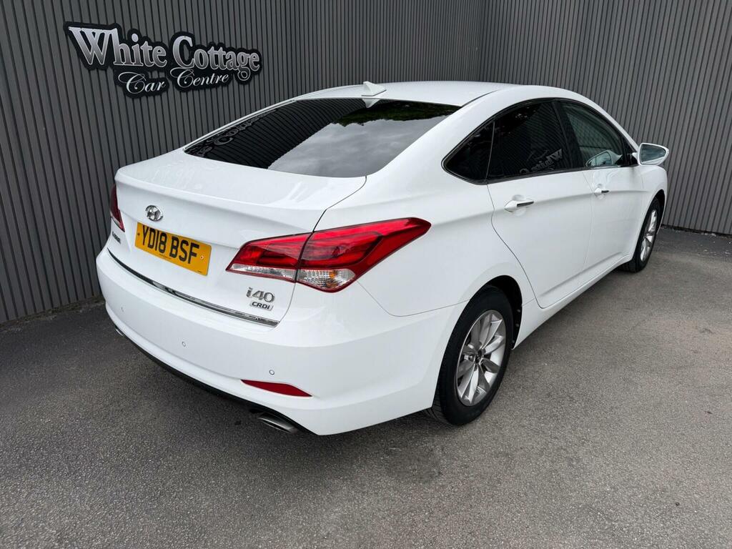 Hyundai I40 1.7 Crdi Blue Drive Se Nav Euro 6 Ss White #2