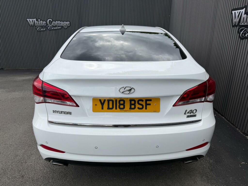 Hyundai I40 1.7 Crdi Blue Drive Se Nav Euro 6 Ss White #6