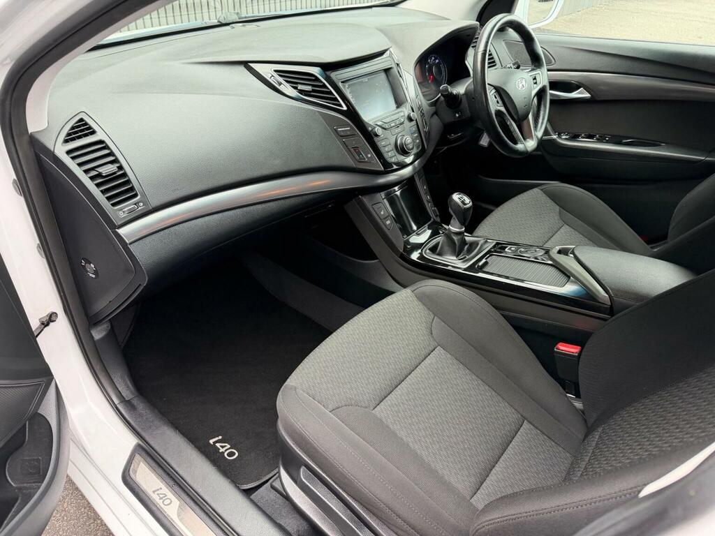 Hyundai I40 Crdi Se Nav Blue Drive Silver #13