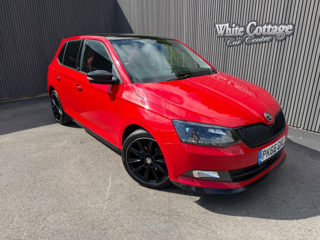 Skoda Fabia 1.2 Tsi Monte Carlo Euro 6 Ss Red