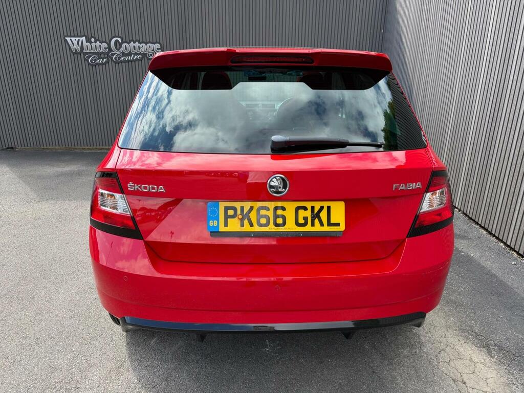 Skoda Fabia 1.2 Tsi Monte Carlo Euro 6 Ss Red #6