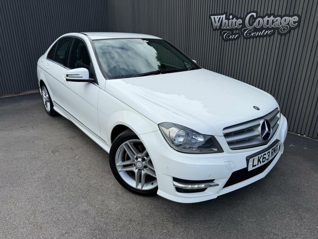 Mercedes-Benz C Class 1.6 C180 Amg Sport G-tronic Euro 6 Ss White