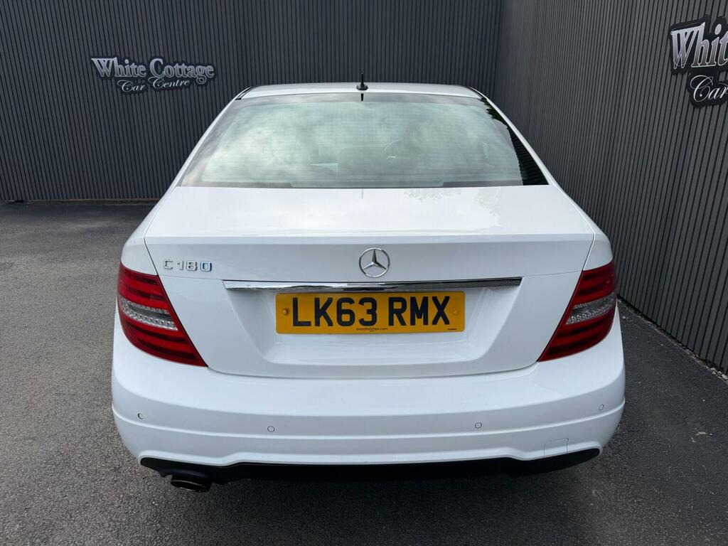 Mercedes-Benz C Class 1.6 C180 Amg Sport G-tronic Euro 6 Ss White #6
