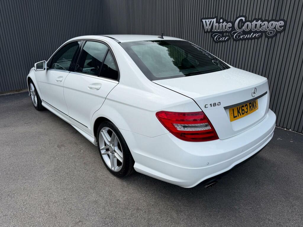 Mercedes-Benz C Class 1.6 C180 Amg Sport G-tronic Euro 6 Ss White #3