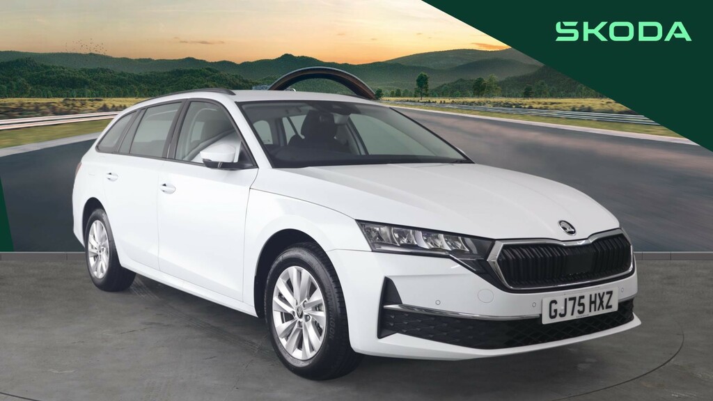 Skoda Octavia 1.5 Tsi Act Se Technology Estate White