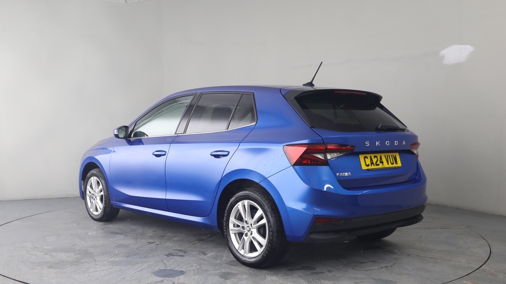 Skoda Fabia 1.0 Tsi Se L Hatchback Euro 6 S CA24VUW Blue #3