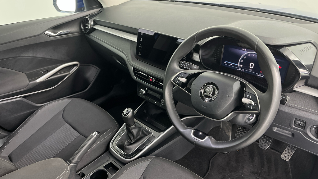 Skoda Fabia 1.0 Tsi Se L Hatchback Euro 6 S CA24VUW Blue #6