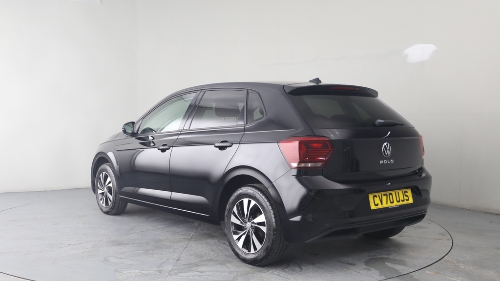 Volkswagen Polo 1.0 Tsi Match Hatchback Euro 6 CV70UJS Black #2
