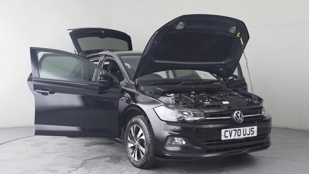 Volkswagen Polo 1.0 Tsi Match Hatchback Euro 6 CV70UJS Black #6