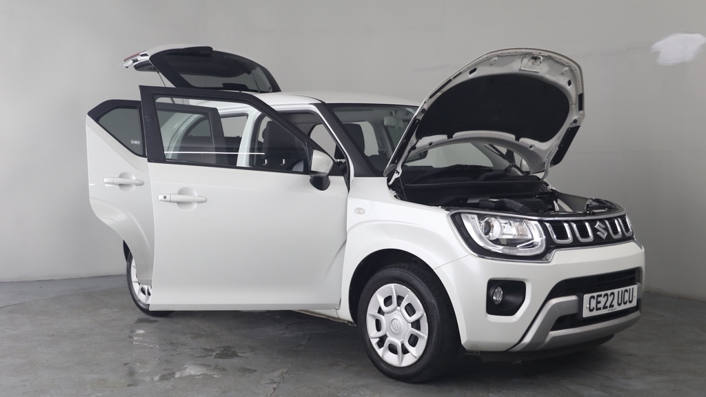 Suzuki Ignis 1.2 Dualjet Mhev Sz3 Hatchback Hybrid M White #6