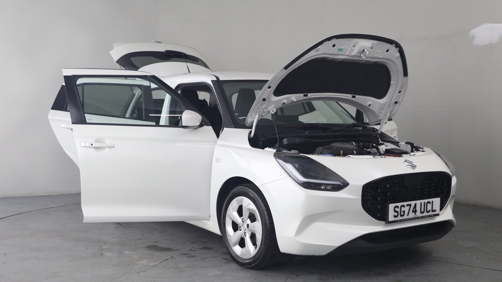 Suzuki Swift 1.2 Mhev Motion Hatchback Hybrid White #6