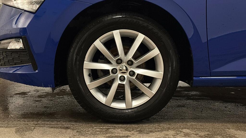 Skoda Scala 1.0 Tsi Se Technology Hatchback Blue #4