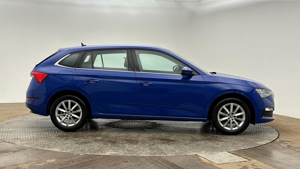 Skoda Scala 1.0 Tsi Se Technology Hatchback Blue #5