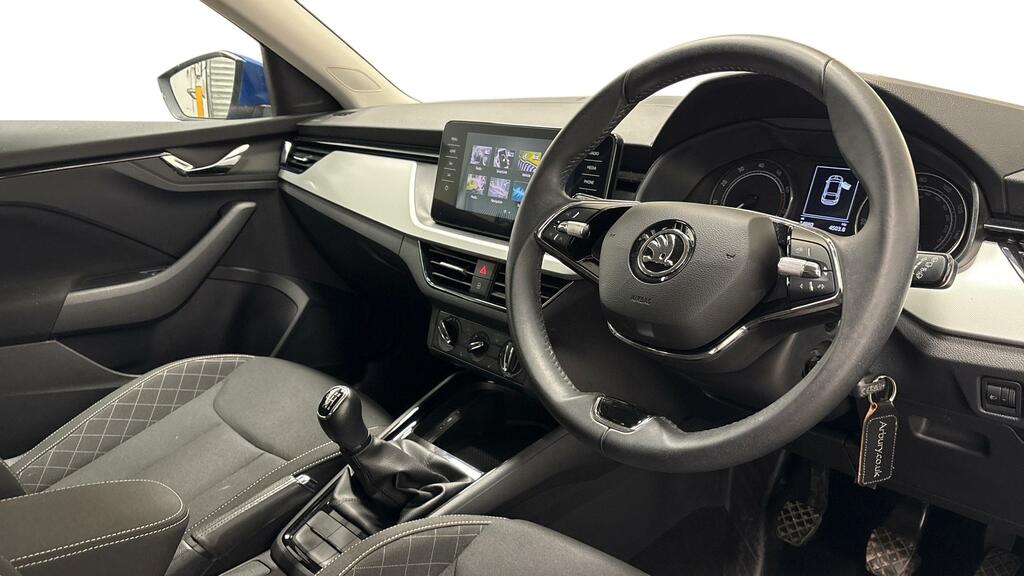 Skoda Scala 1.0 Tsi Se Technology Hatchback Blue #6