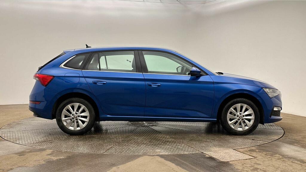Skoda Scala 1.0 Tsi Se Technology Hatchback Blue #4