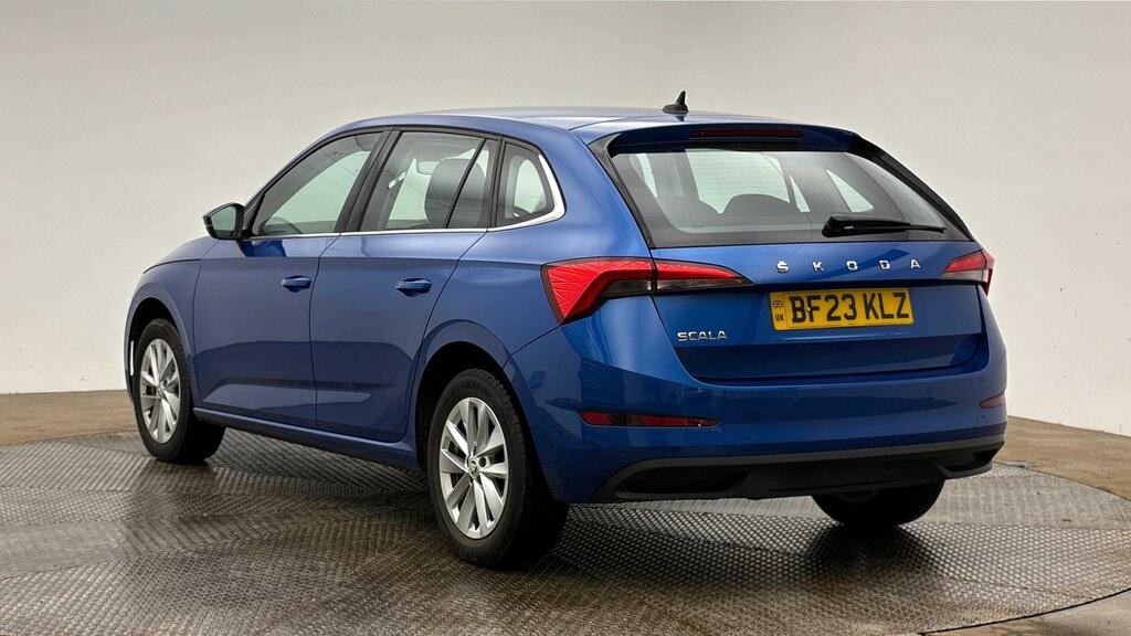 Skoda Scala 1.0 Tsi Se Technology Hatchback Blue #3