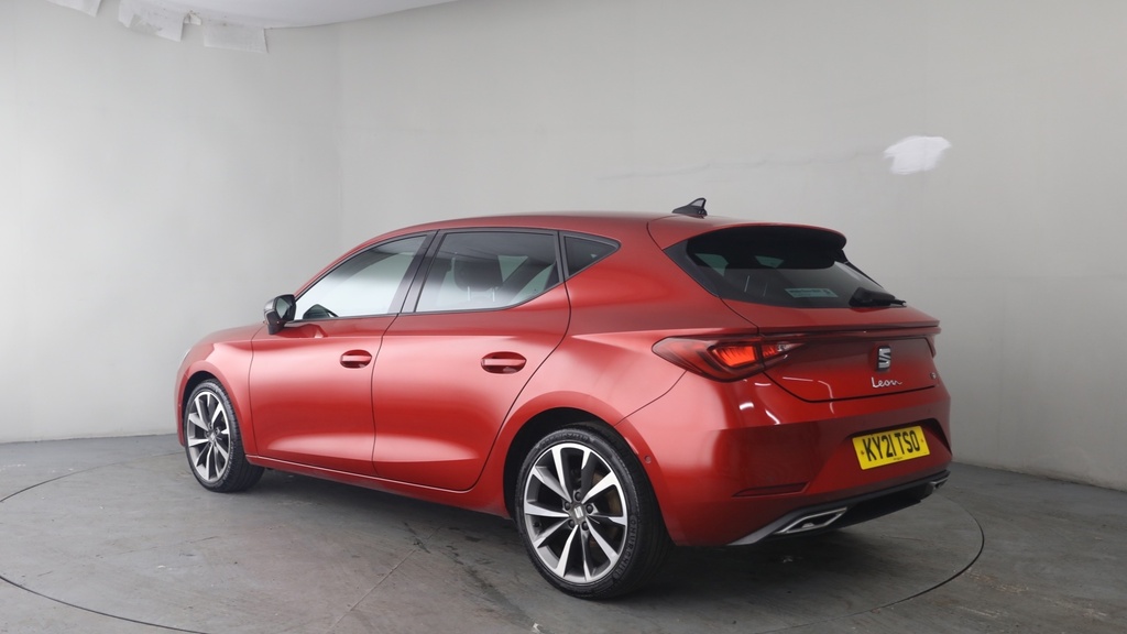 Seat Leon 1.5 Tsi Evo Fr Sport Hatchback E KY21TSO Red #3