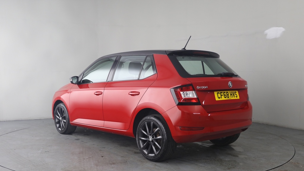 Skoda Fabia 1.0 Colour Edition Hatchback Eur Red #3