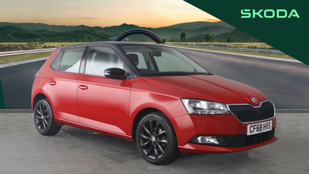Skoda Fabia 1.0 Colour Edition Hatchback Eur Red