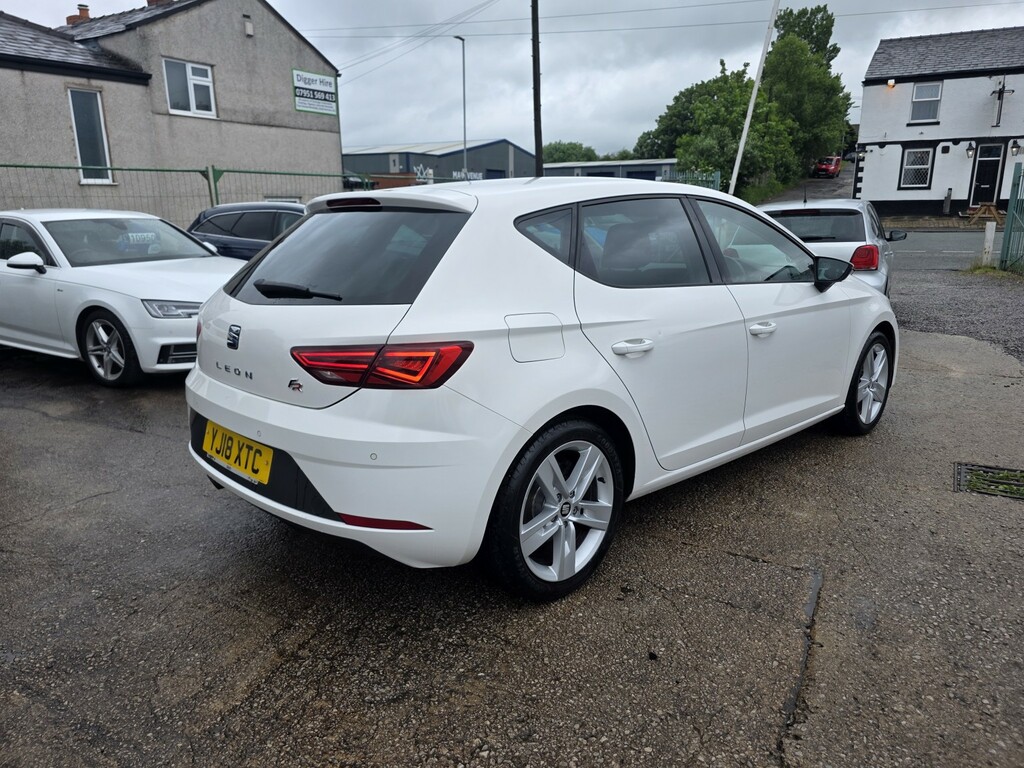 Seat Leon Hatchback 1.4 Ecotsi Fr Technology 201818 YJ18XTC White #6