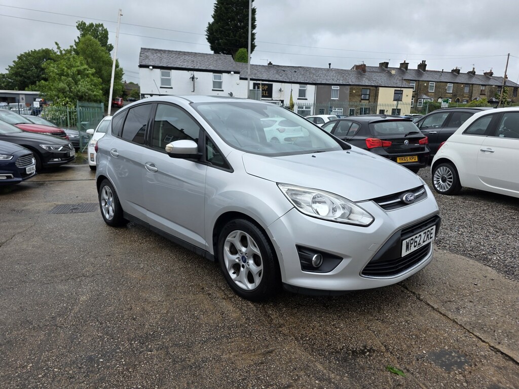 Ford C-Max Mpv 1.6 Tdci Zetec 201362 Silver #2