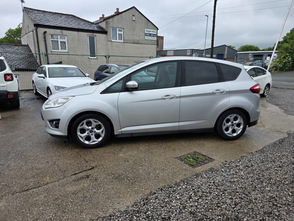 Ford C-Max Mpv 1.6 Tdci Zetec 201362 Silver #4