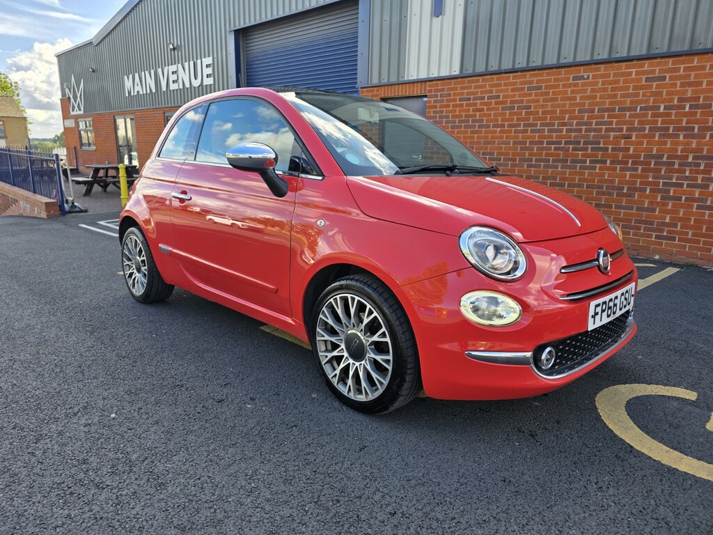 Fiat 500 Hatchback 1.2 500 My17 1.2 69Hp Lounge 201666 FP66GSU Orange #3