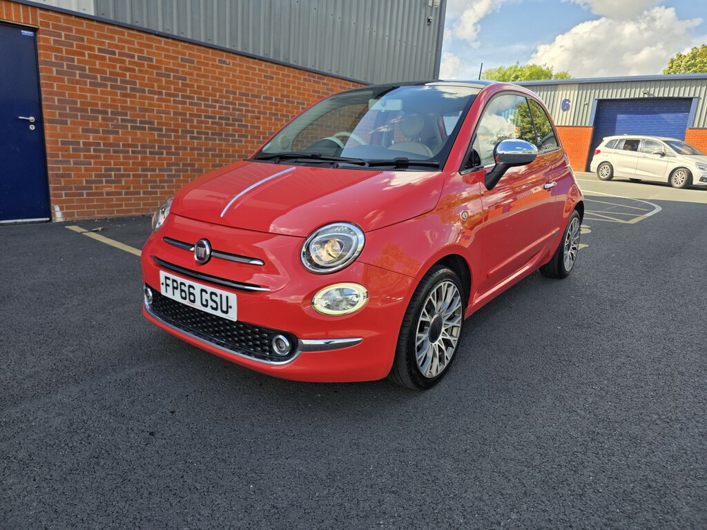 Fiat 500 Hatchback 1.2 500 My17 1.2 69Hp Lounge 201666 FP66GSU Orange #2