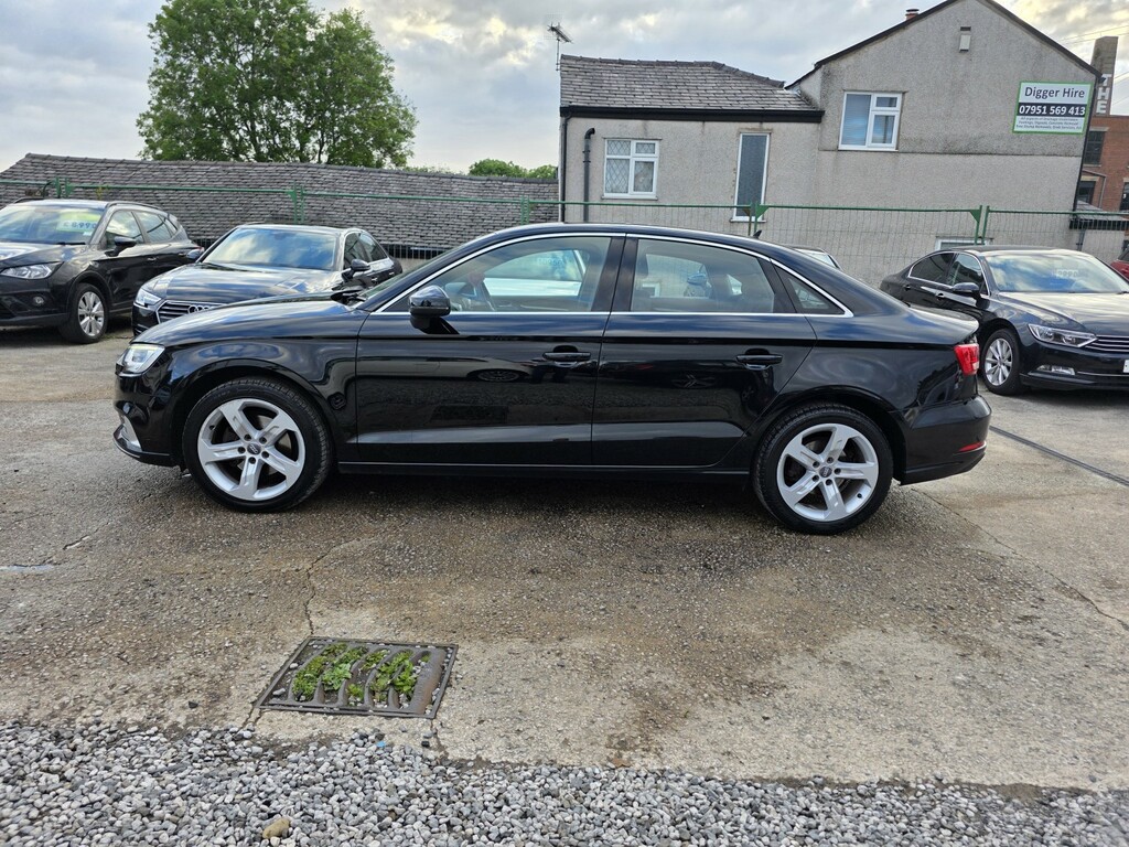 Audi A3 Saloon 2.0 Tdi Sport 201767 RK67AVG Black #4