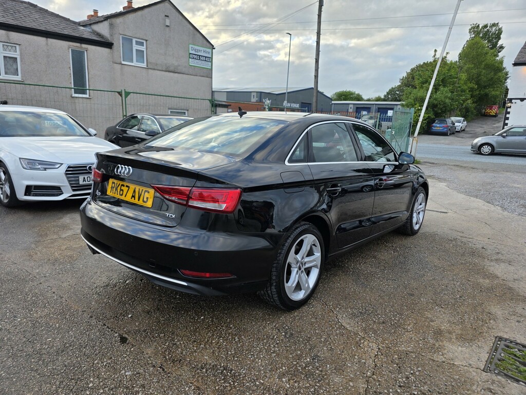 Audi A3 Saloon 2.0 Tdi Sport 201767 RK67AVG Black #6