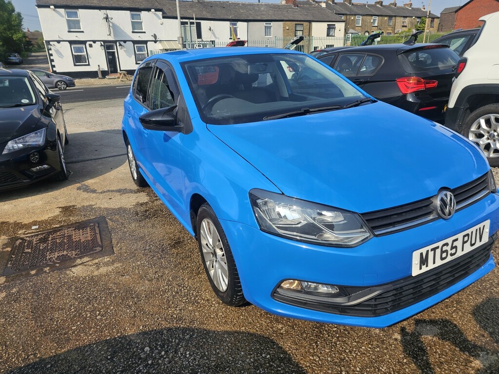 Volkswagen Polo Hatchback 1.0 Bluemotion Tech Se 201565 Blue #2