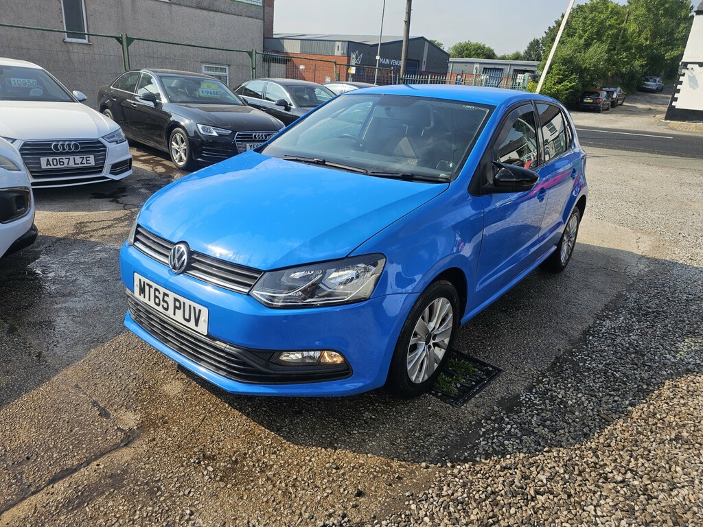 Volkswagen Polo Hatchback 1.0 Bluemotion Tech Se 201565 Blue #3