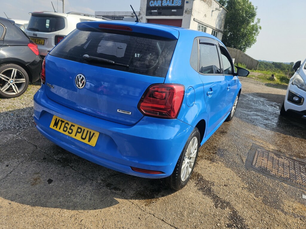 Volkswagen Polo Hatchback 1.0 Bluemotion Tech Se 201565 Blue #5